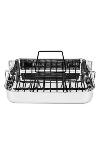 Viking 3-ply Roasting Pan With Nonstick Rack In Stainless Steel