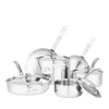 Viking 3 Ply Stainless Steel 10 Piece Cookware Set