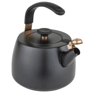 Viking 3-ply Moodern Kettle Black With Rose Gold