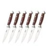 Viking 6 Pc Steak Knife Set In Red