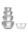 Viking 9 Pc Stainless Steel Bowl Set With Strainer