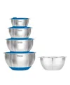 Viking 9 Piece Stainless Steel Mixing Bowl Set