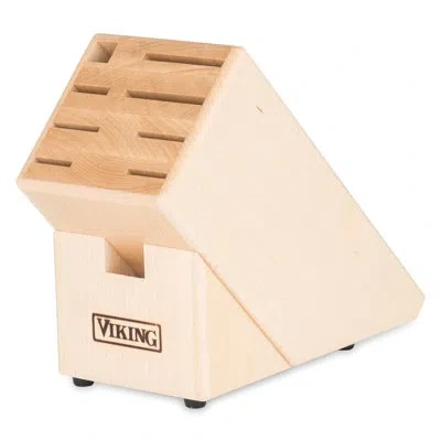 Viking 9 Slot Professional Knife Block In Beige