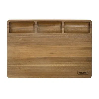 Viking Acacia Wood Butcher Block Prep/serving Board