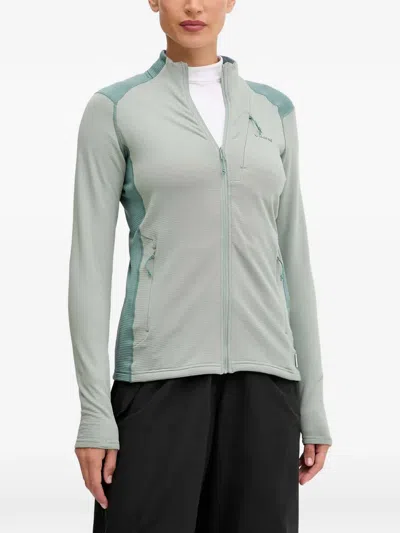 Viking Birger Lady Zip-up Panelled Track Jacket In Multi