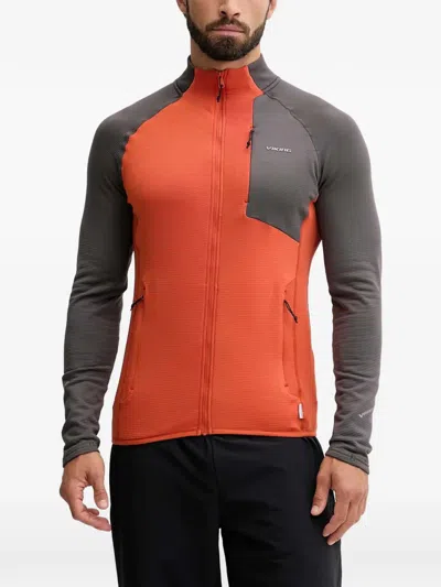 Viking Birger Zip-up Raglan-sleeve Sweater In Multi