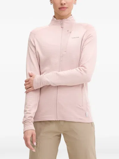 Viking Birger Zip-up Ribbed Jacket In Pink