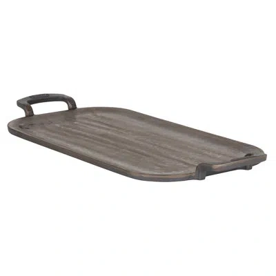 Viking Cast Iron 24-inch Double Burner Griddle, Bronze