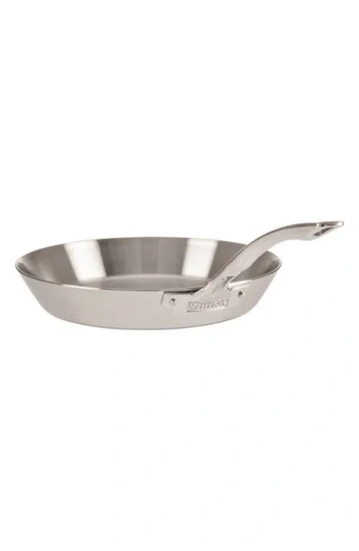 Viking Contemporary 12-inch 3-ply Stainless Steel Fry Pan In Silver