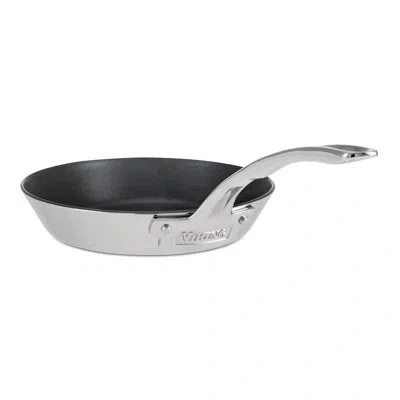 Viking Contemporary 3-ply Stainless Steel Nonstick Fry Pan In Silver;black