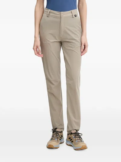 Viking Expander Ultralight Logo-print Performance Trousers In Neutral