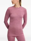 Viking Gasher Abstract-patterned Base Layer Set In Pink