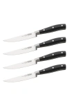 Viking Stainless Steel 4-pc. Steak Knife Set In Stainless Steel