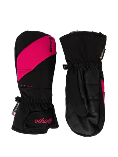 Viking Gore-tex Logo-embroidered Mittens In Multi