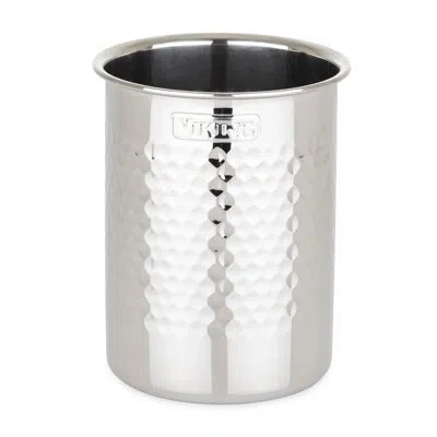 Viking Hammered Stainless Steel Utensil Holder