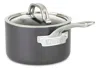 Viking Hard Anodized Nonstick 2 Quart Saucepan With Lid, Black