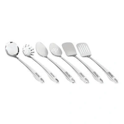 Viking Hollow Forged Stainless Steel 6-piece Tool Set In Silver