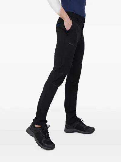 Viking Panelled Zip-pocket Trousers In Black