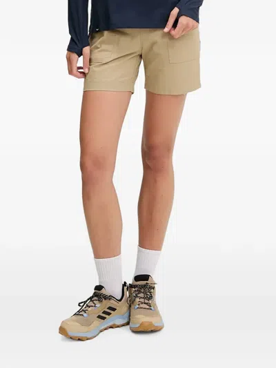 Viking Patch-pocket Shorts In Brown