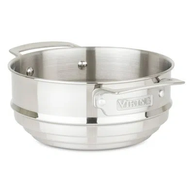 Viking Pot Insert 8.07" Diameter In Silver