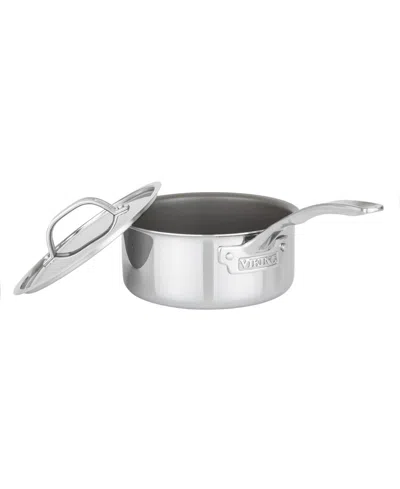 Viking Pure Glide Stainless Steel 2-quart Saucepan In Silver