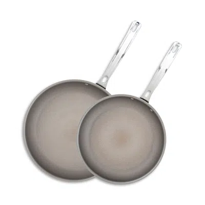 Viking Pureglide Pro 3 Ply Nonstick 2 Pc. Fry Pan Set, 9.5 & 11 In Gray
