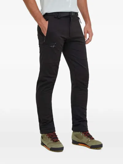 Viking Summit Warm 2.0 Belted Logo-print Trousers In Black