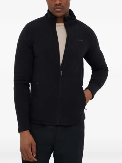 Viking Tesero Logo-print Zip-up Sweater In Black