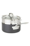 Viking Universal Stockpotck & Steamer Set In Stainless Steel