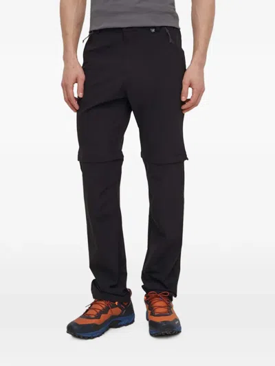 Viking Zip-off Cargo Pants In Black