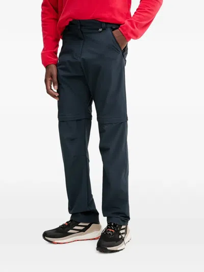Viking Zip-off Straight-leg Trousers In Blue