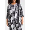 Vikki Vi Swing Tunic In Gray