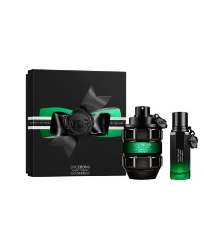 Viktor & Rolf 2-pc. Spicebomb Night Vision Eau De Parfum Gift Set In Transparent