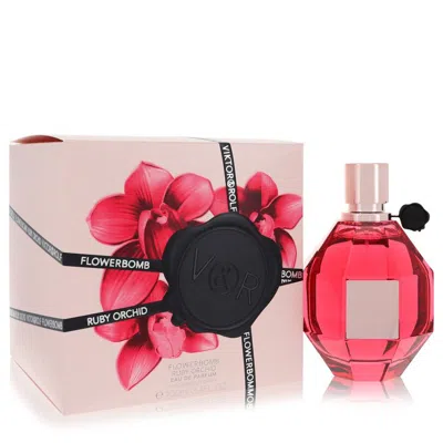 Viktor & Rolf 2pcs Combo Gift Set Flowerbomb Ruby Orchid By  Eau De Parfum Spray 3.4 oz For Women In Multi