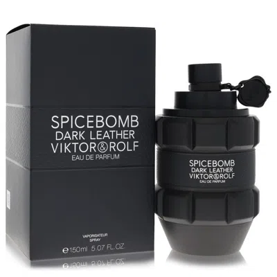 Viktor & Rolf 2pcs Combo Gift Set Spice Bomb Dark Leather By  Eau De Parfum Spray 5 oz For Men In Transparent