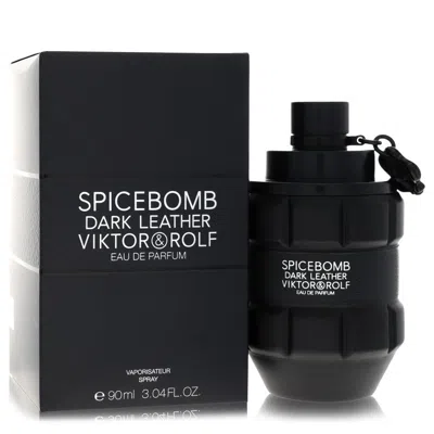 Viktor & Rolf 2pcs Combo Gift Set Spicebomb Dark Leather By  Eau De Parfum Spray 3 oz For Men In Multi
