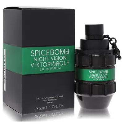 Viktor & Rolf 2pcs Combo Gift Set Spicebomb Night Vision By  Eau De Parfum Spray 1.7 oz For Men In Multi