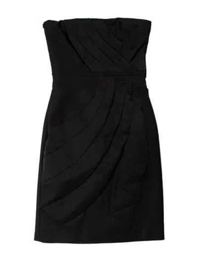 Pre-owned Viktor & Rolf Asymmetrical Knee-length Dress In Blue