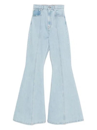 Viktor & Rolf 벨트 루프 진 In Blue