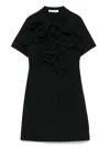Viktor & Rolf Bow Bouquet Mini Dress In Black