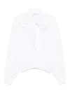 Viktor & Rolf Bow-detailed Blouse In White