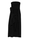 Viktor & Rolf Bow Gown In Black