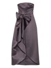 Viktor & Rolf Bow Gown In Purple