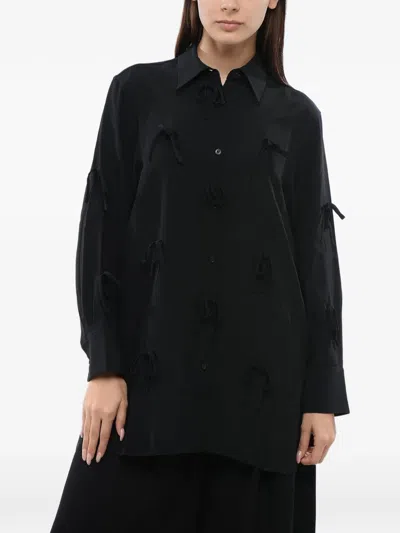 Viktor & Rolf Bow-detail Blouse In Black
