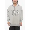 Viktor & Rolf Brushed Cotton Hoodie With Embroidered Logo