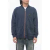 Viktor & Rolf Brushed Cotton Zip-up Sweatshirt With Patch Pockets