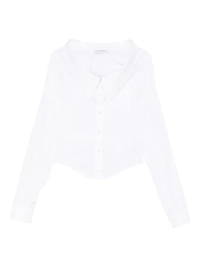 Viktor & Rolf 버튼 셔츠 In White