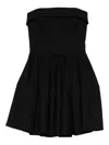 Viktor & Rolf Circle Mini Dress In Black