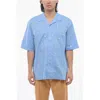 Viktor & Rolf Cotton Blend Bowling Shirt With Sequined Embroideries