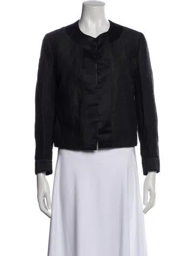 Pre-owned Viktor & Rolf Denim Jacket In Gray